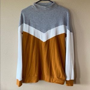 Size medium Hailey and Co Chevron sweater